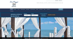 Desktop Screenshot of dosplayas.com